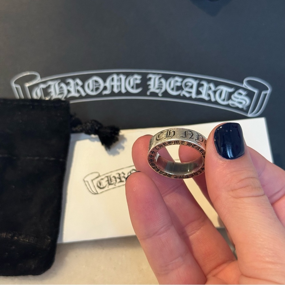 Chrome Hearts 6mm Spacer Ring Size 7 Authentic